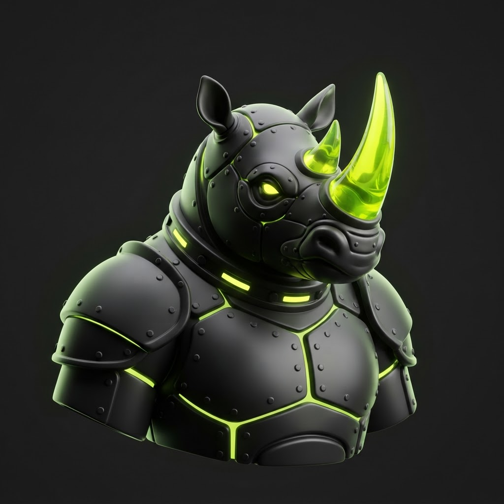 Iron Rhino sample piece